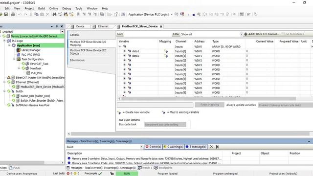 Delta AS200 connect with AX-8 via Modbus TCP смотреть онлайн