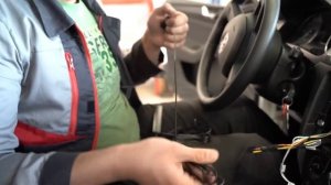 Установка магнитолы TEYES на SKODA RAPID 2012-2020