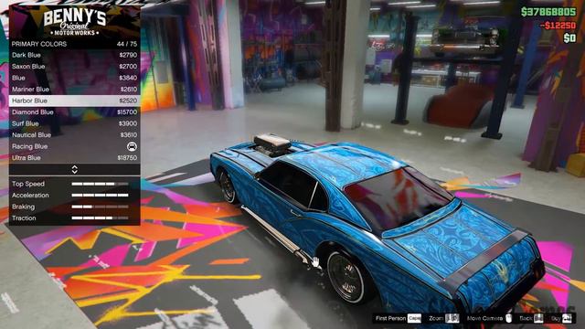 GTA 5 ONLINE - Declasse Sabre Turbo Custom Review & Best customization - Muscle Car - NEW! Benny's смотреть онлайн