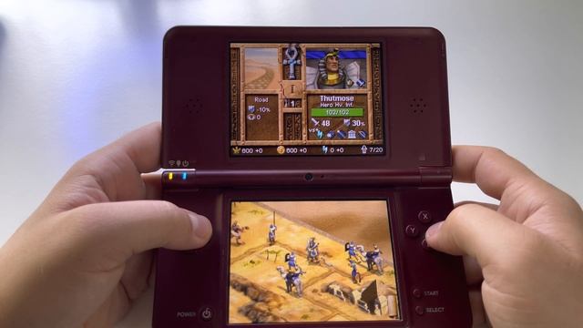 Age of Empires - Mythologies | Nintendo DSi XL handheld gameplay смотреть онлайн