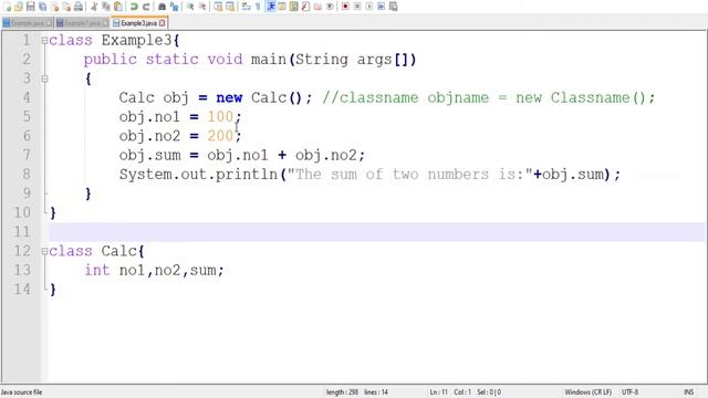 How to create and use classes and objects in JAVA смотреть онлайн