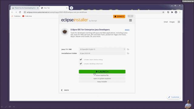 Install Eclipse IDE 2020-09 with Java 15 Support on Windows смотреть онлайн