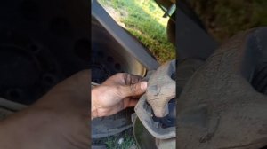 Замена задних колодок Рено Мастер 3. Почему стёрлась одна тормозная колодка