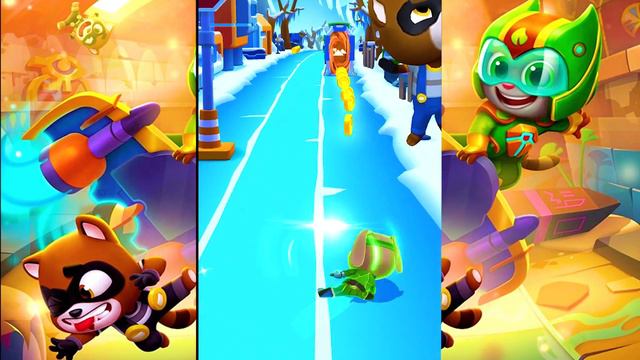 Освобождение города от Енотов в Погоне героев смотреть онлайн