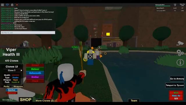 Roblox: The Clone Factory! "Key Codes" Part 1 смотреть онлайн