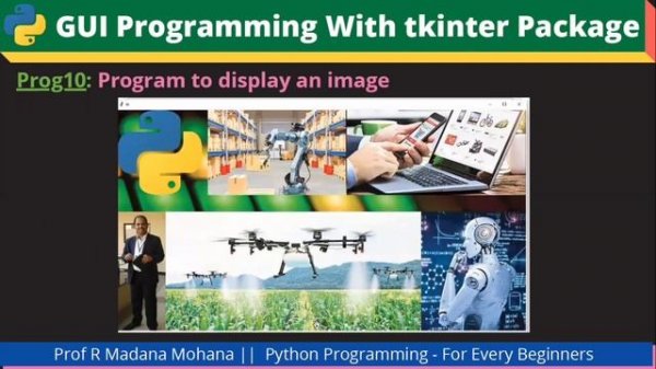 Python tkinter GUI (Graphical User Interface) Programming Tutorial