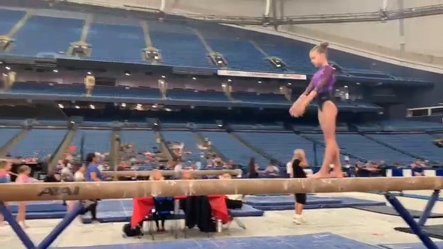 Level 6 BEAM 9.650 | Gasparilla Classic 2022| USA gymnastics смотреть онлайн