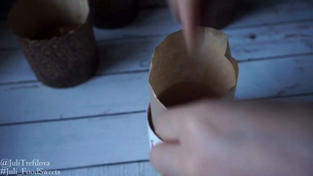 ШОКОЛАДНЫЙ КУЛИЧ | Как выпечь кулич без формы? | Chocolate #EasterCake | #Juli_FoodSweets смотреть онлайн