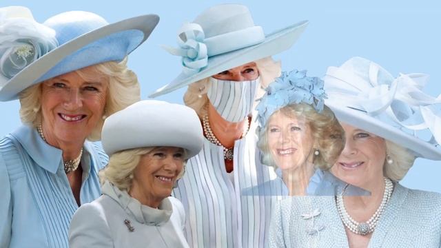 Шляпы королевы Камиллы: вычурность и объём. смотреть онлайн