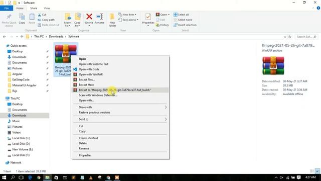 How to Install FFmpeg on windows 10 [ 2021 Update ] Complete Step by Step Guide смотреть онлайн