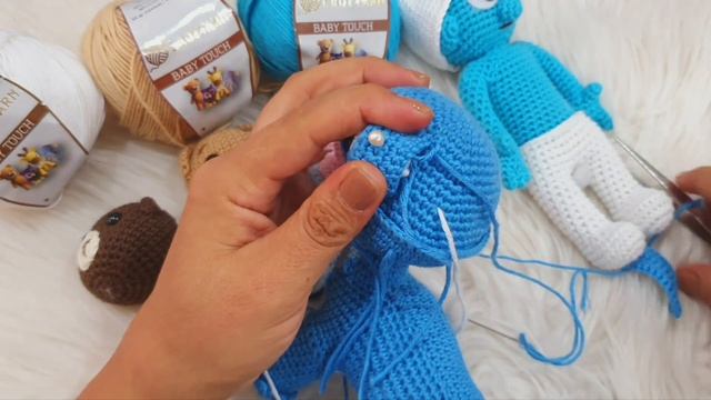 AMİGURUMİ SEMENDER BÖLÜM 4 AMIGURUM Salamander @sifaligurumiler