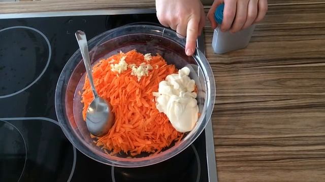 Möhrensalat , Russischer Karottensalat , Karotten ? , салат из моркови