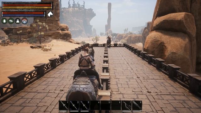 Lance and Saddle Mounted Combat Tests Conan Exiles 2019 смотреть онлайн