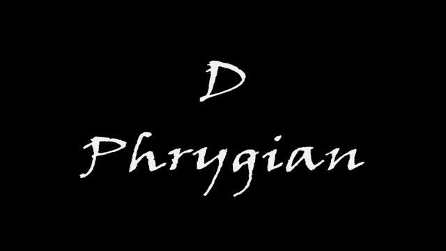 D Phrygian Mode/Scale - Groovy Backing Track смотреть онлайн