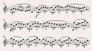 Д.Пешетти Престо ноты и видео-минусовка для саксофона-альта, темп 50