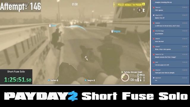 The Impossible/Legendary Short Fuse Solo [Payday 2] смотреть онлайн
