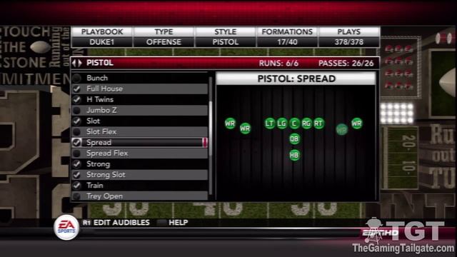 TheGamingTailgate NCAA Football 13 - Prerelease - Creating a Custom Playbook смотреть онлайн
