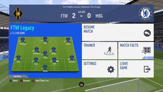 FIFA 19 FTW Legacy vs Mogelbande Germany (3-0) ESL Pro Clubs Major Series Swiss Stage смотреть онлайн