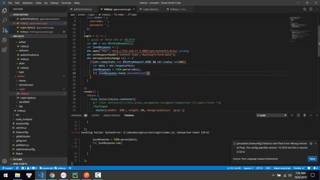 React Native Build App Integrated Odoo (Part 1) Login Screen смотреть онлайн