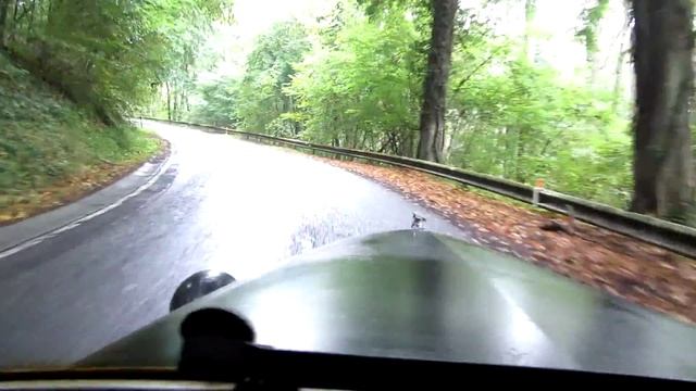 Ford Prefect E93A 1948 driving up in the Belgian hills смотреть онлайн