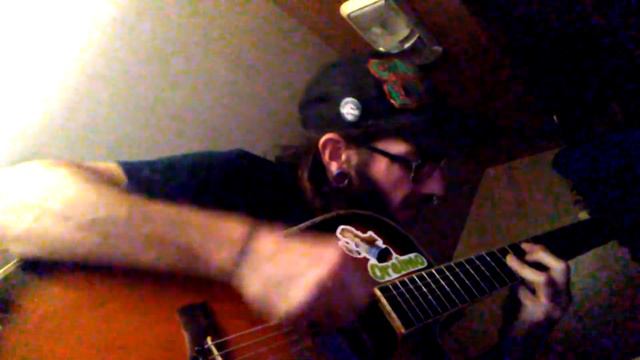 I Wanna Be Your Dog acoustic Stooges cover by Chris Evil смотреть онлайн