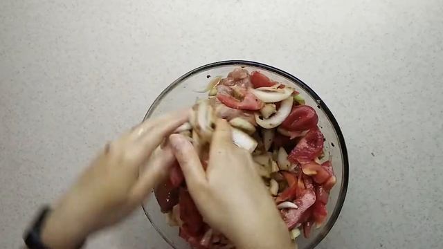 Помидорный маринад для шашлыка из свинины - сочное мясо на мангале! смотреть онлайн