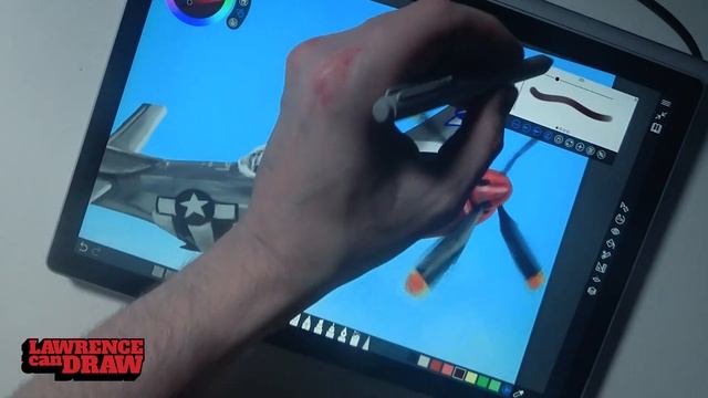 Surface Book 2 for Artists: How To Draw a Mustang Fighter Jet смотреть онлайн