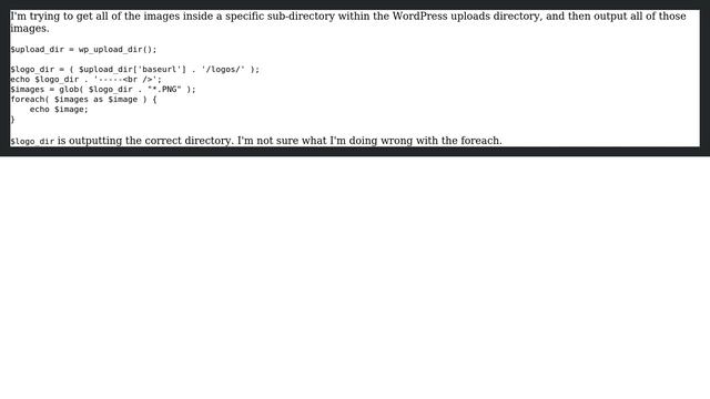 Wordpress: Get all images in uploads directory and list them смотреть онлайн
