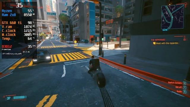 GTX 660 ti / Cyberpunk 2077 / 1080p / Low ( Resolution Scaling 75% & 100% ) смотреть онлайн