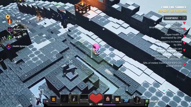 Minecraft Dungeons Harpoon Turret vs. Lone Fortress Apocalypse +25 Daily Trial Lv.III 6 Banners смотреть онлайн