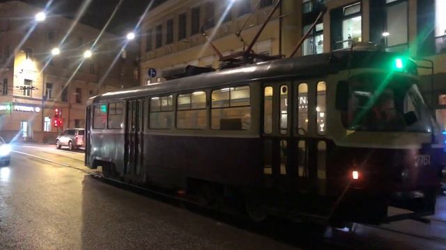 Трамвай МТТЧ N2761 на ул. Пискунова смотреть онлайн