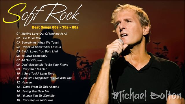 Airl Supply, Michael Bolton, Elton John, Eric Clapton ✨ Soft Rock Classic Hits70s 80s #08