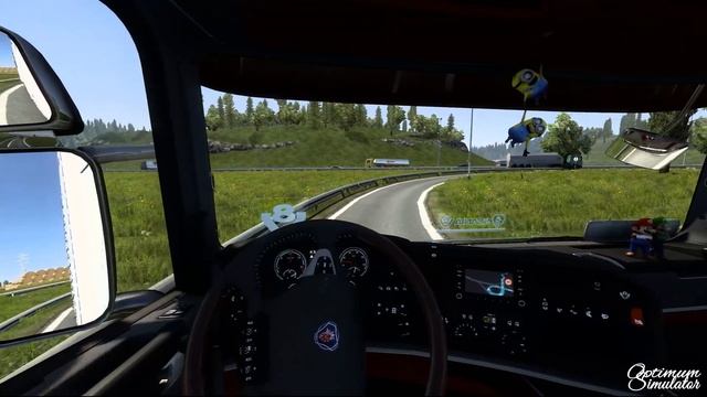ETS2 Mods v1.44 | Scania Rigid Chassis/Tandem Addon by Kast | 2K Gameplay смотреть онлайн