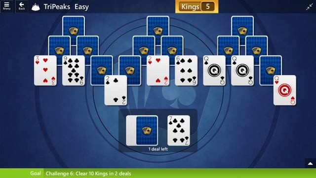 Game #6 | TriPeaks Adventure | Easy | April 25, 2019 | Event смотреть онлайн