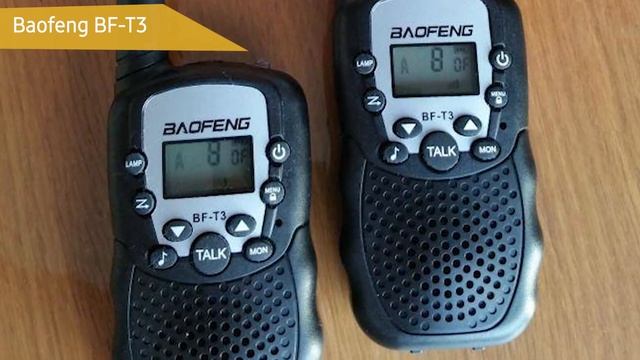 Рация Baofeng BF-T3 смотреть онлайн