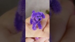 ❤️Из синельной проволоки🐻🐕🐈#синельная_проволока, #миниатюра