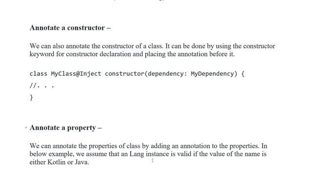 Kotlin | Annotations смотреть онлайн