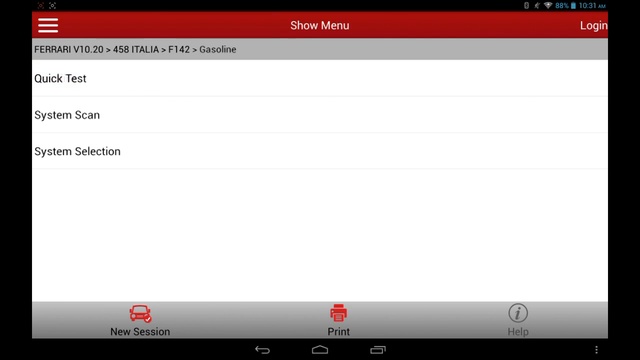 LAUNCH X-431 PRO Method for Reset service FERRARI F149 бензин смотреть онлайн