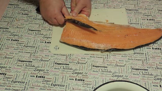 Солим семгу в домашних условиях. Смотрите! смотреть онлайн