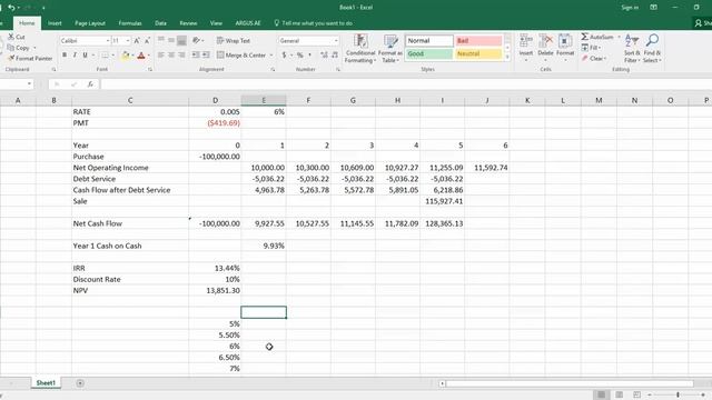 Data Table, Part 2 - One Variable, Multiple Formulas смотреть онлайн