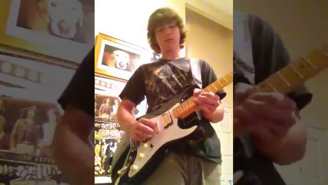 Dave Murray style solo with his signature strat смотреть онлайн