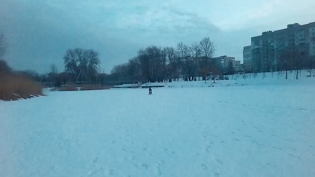 Покет байк на лыжах смотреть онлайн