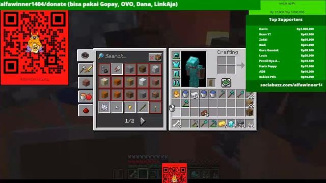 ? minecraft Live now Stream Indonesia mencoba SURVIVE 100 HARI di minecraft hardcore custom room #2 смотреть онлайн