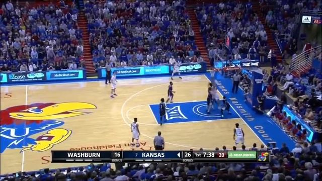 Landen Lucas Highlights vs Washburn 10 Pts (11/1/16) смотреть онлайн