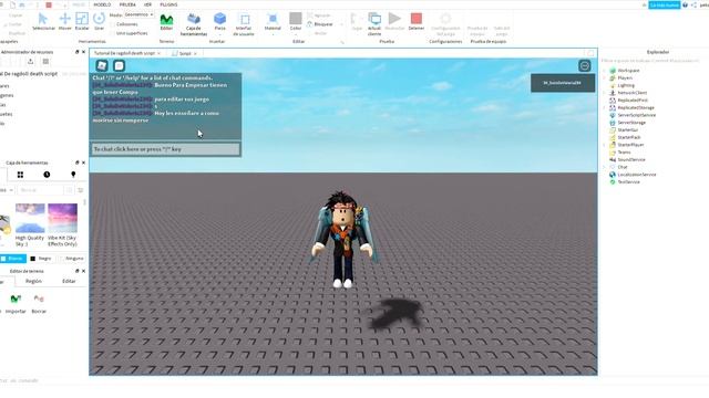 Tutorial De ragdoll death script Roblox Studio смотреть онлайн