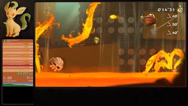 Rayman Legends - PC Any% 1:22:55 w/o Loads (Current PB) смотреть онлайн