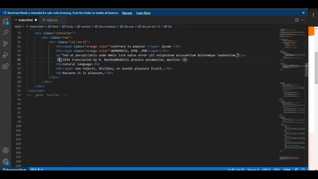 3 - PSD / Photoshop convert into HTML Website | Create Responsive Websites with Bootstrap смотреть онлайн