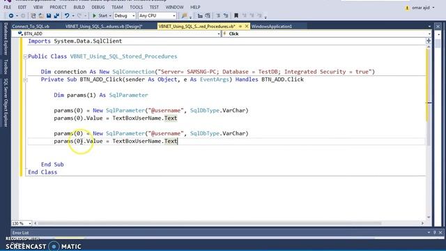 VB.NET - Using SQL Stored Procedures In Visual Basic.Net [ with source code ] смотреть онлайн