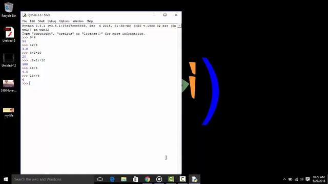 python 3 | lecture 2 | math operators in urdu / hindi (presented by Moazum Ali) смотреть онлайн