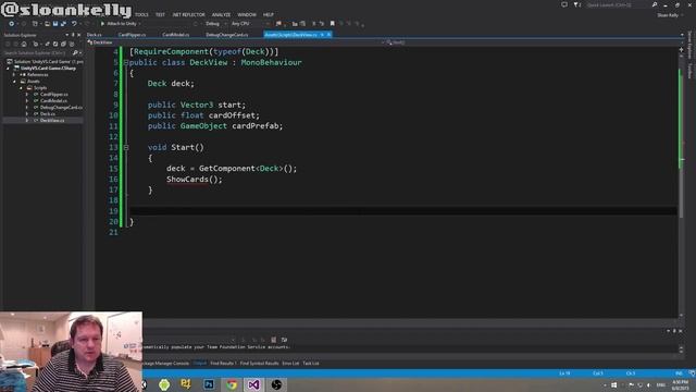 Blackjack Card Game in Unity Part IVb смотреть онлайн